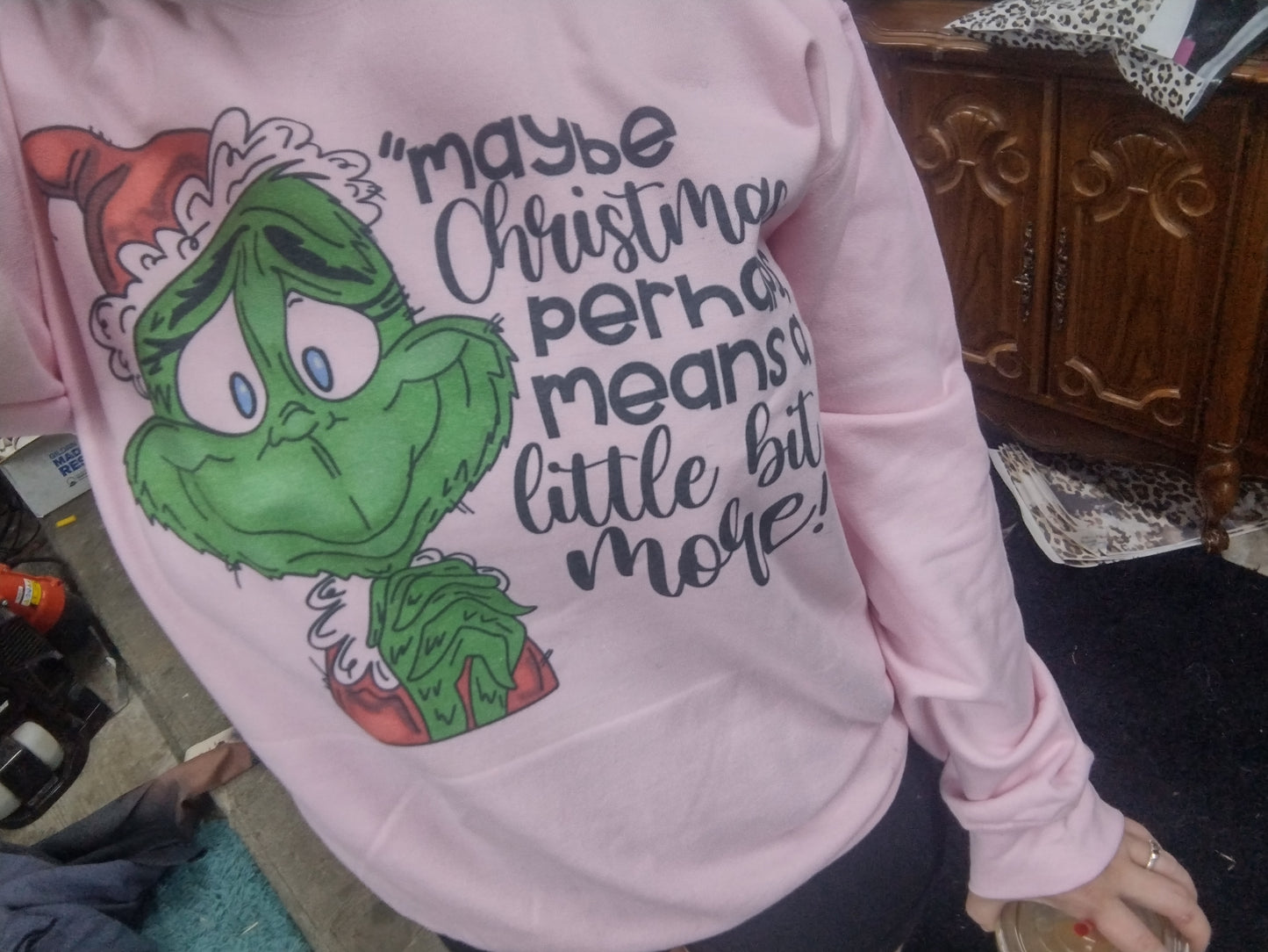 1 Christmas sweatshirt