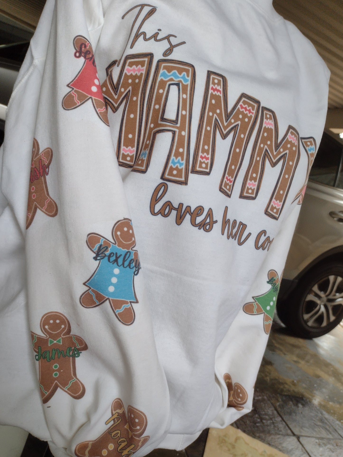 1 Custom Christmas sweatshirt