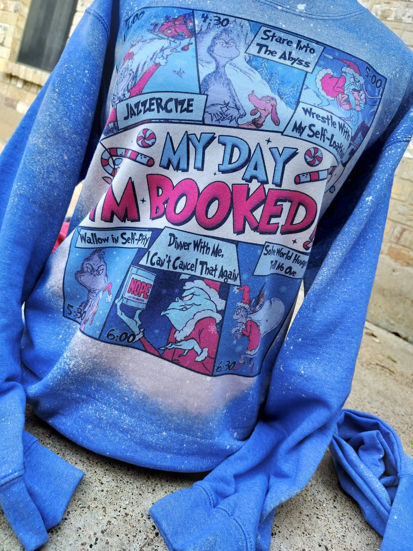 Christmas day booked sweatshirt