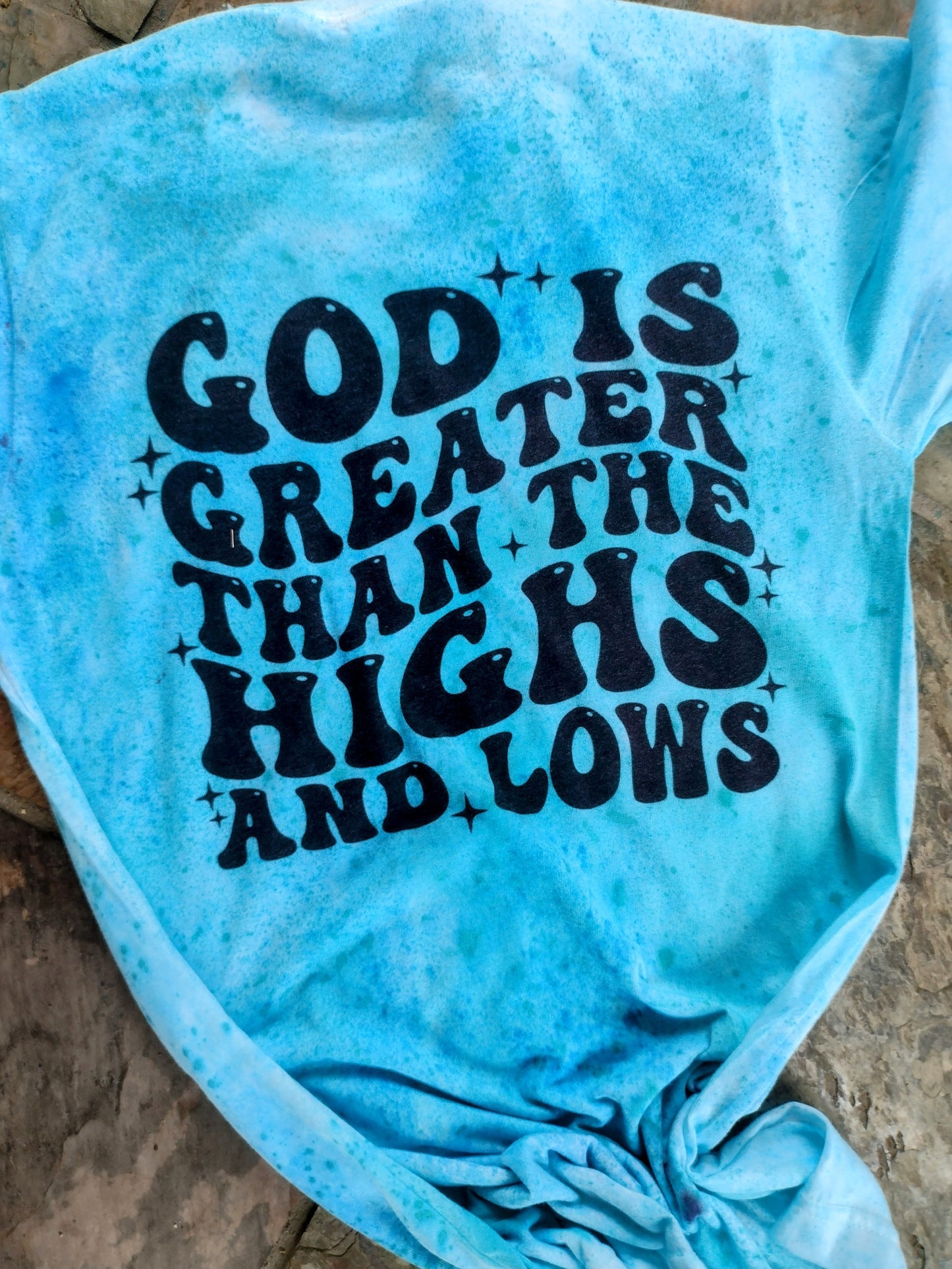 God is Greater christian tee