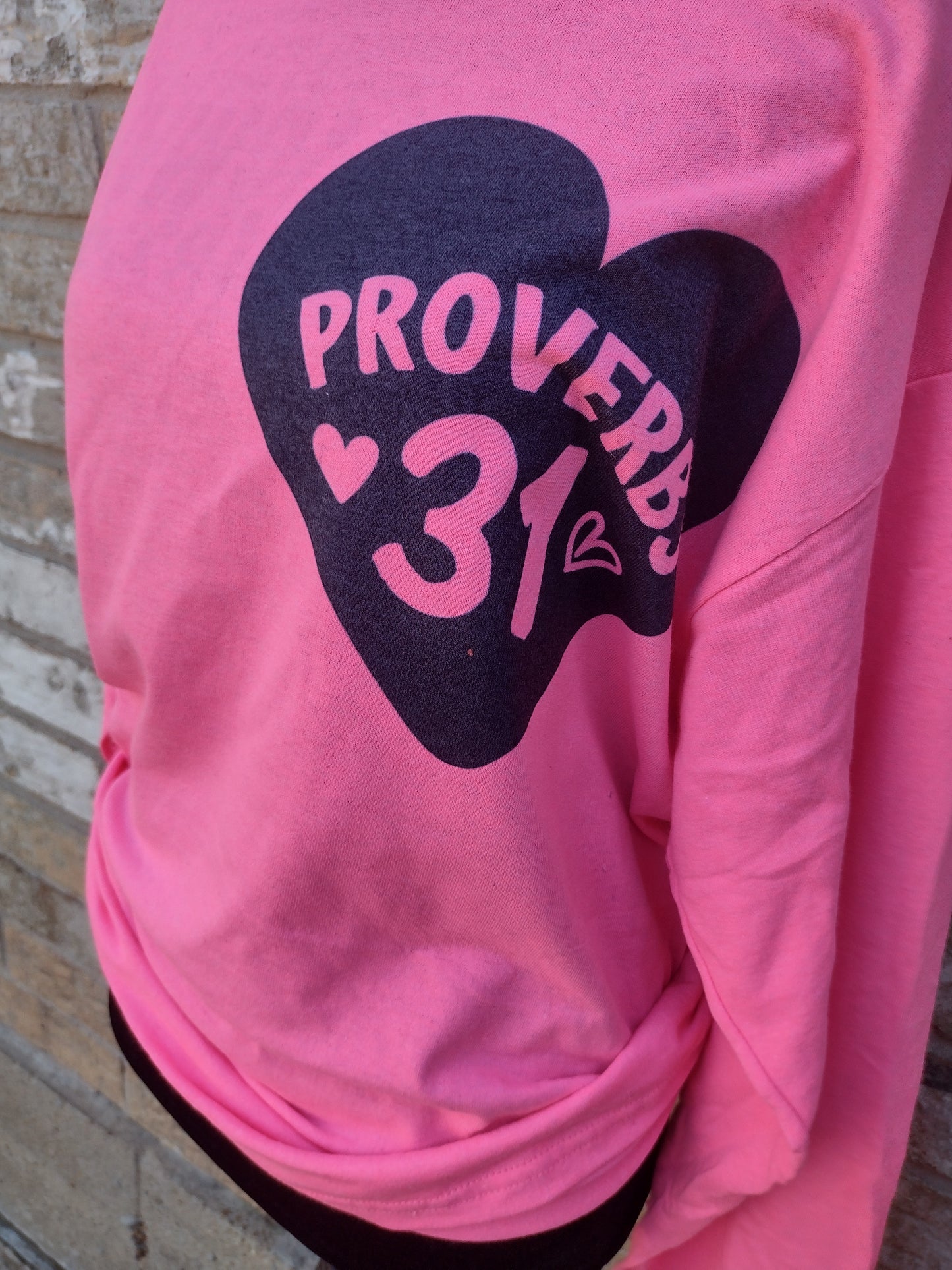 PROVERBS LONG SLEEVE TEE