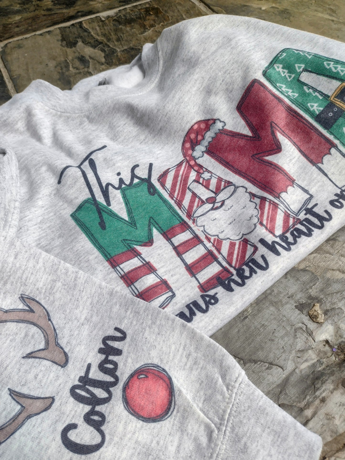 1 Custom Christmas sweatshirt