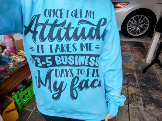 Attitude sweatshirt