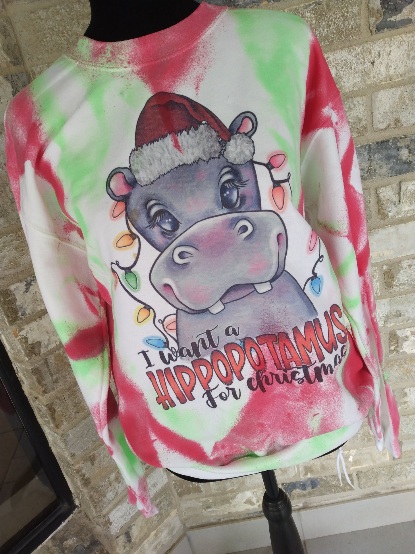 1 hippopotamus Christmas