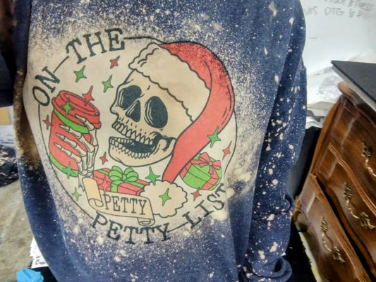 1 Christmas petty list sweatshirt