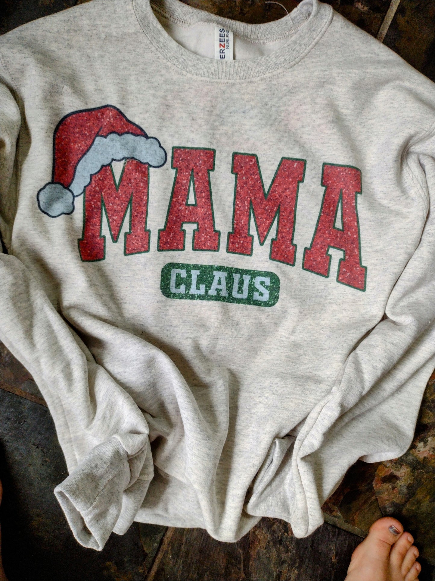 1 mama Claus sweatshirt