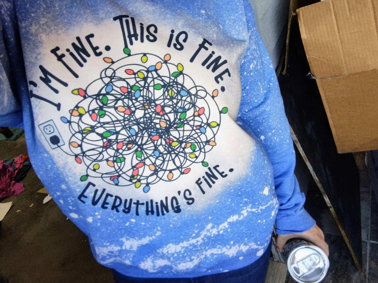 1 fine Christmas sweatshirt