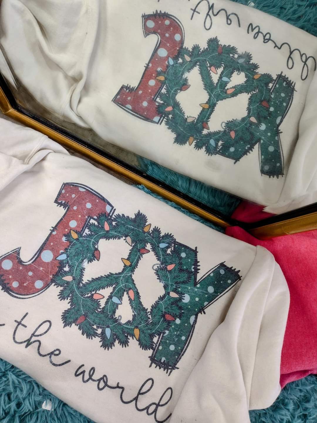 Joy Christmas sweatshirt