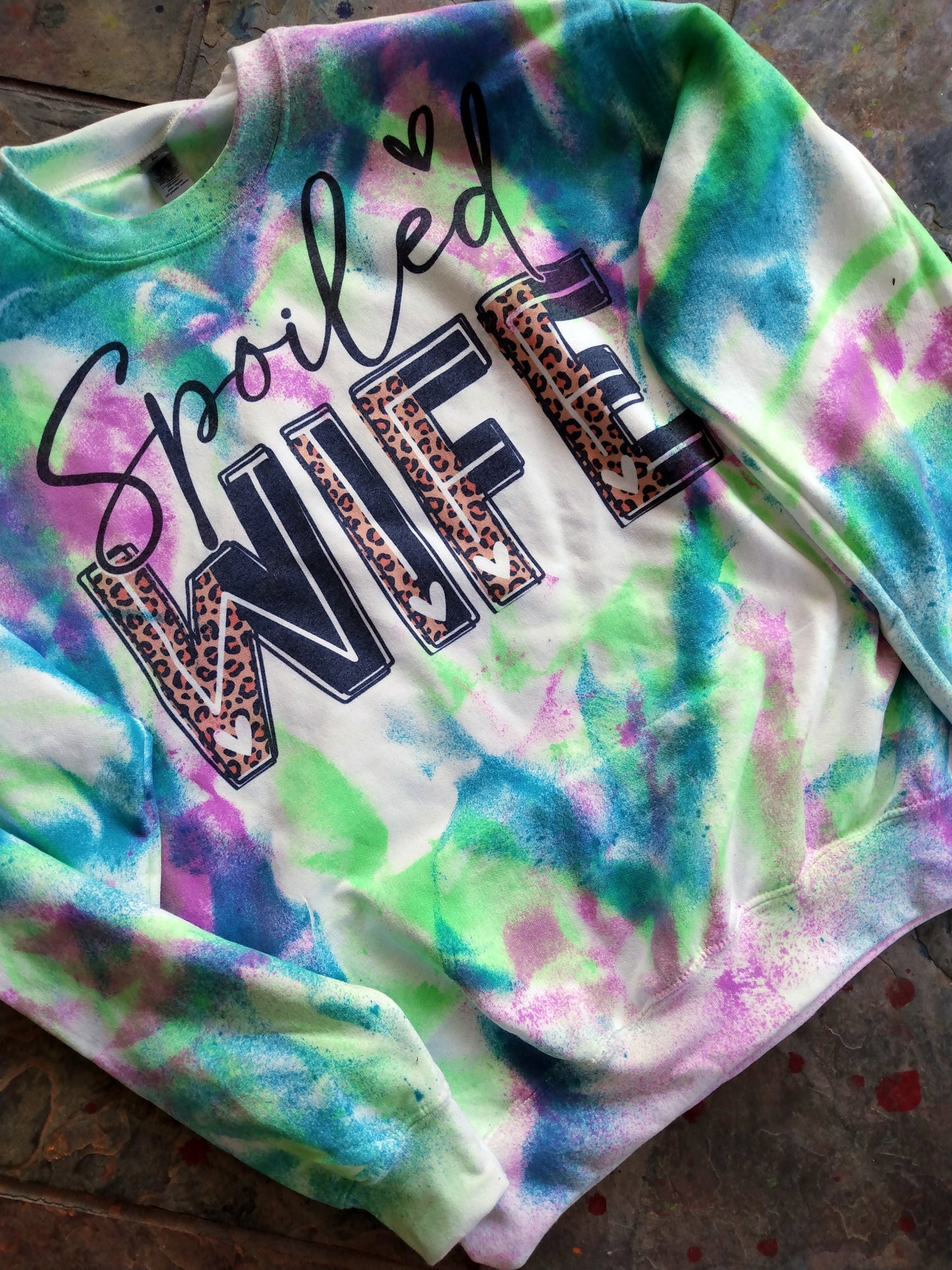 Spoiled wife sweatshirt